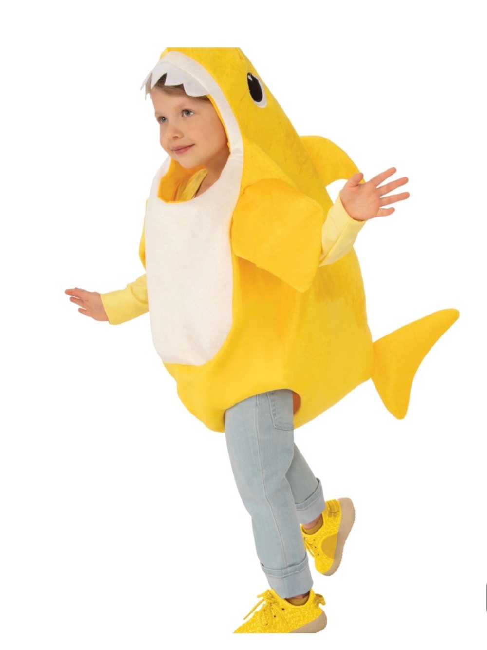 NWT Rubie's Baby Shark Toddler Halloween Costume with Sound Chip; Sz: 2T - Picture 2 of 9